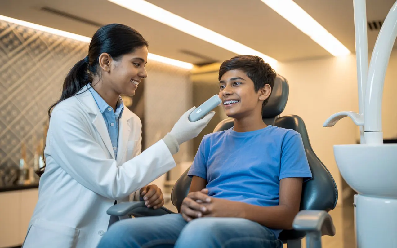 Orthodontic Care for Smile Correction Orthodontic treatment procedure at Hardik Dental Care in Uttam Nagar